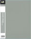Groovy Clipboard Flexible with 30 plastic sleeves Slides for Paper A4 Gray 1pcs