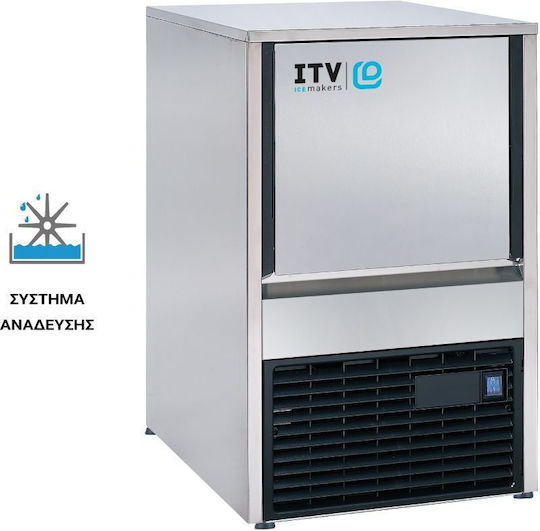 ITV Ice Makers Mașină de gheață cu funcția Agitare și producție zilnică de 45kg Quasar NGQ 40A