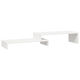 vidaXL Tabletop Suport Monitor 52-101x22x14cm f...