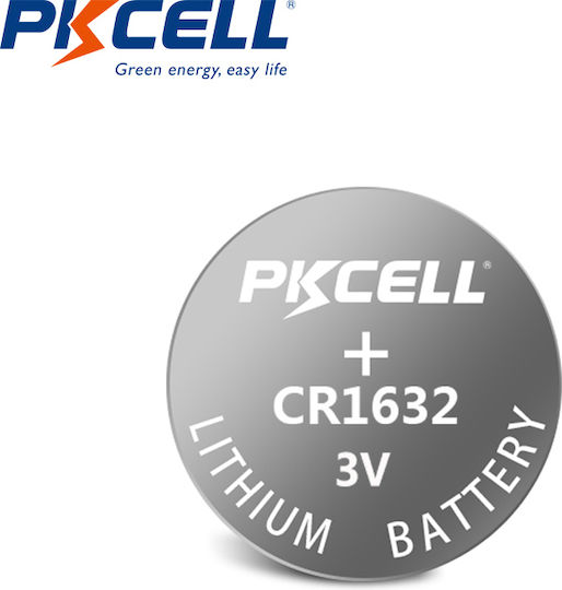 Pkcell Batterie Lithium für Uhren CR1632 3V 1Stück