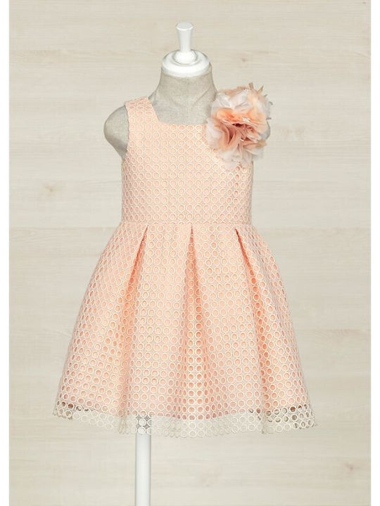 Abel & Lula Kids Dress Sleeveless Pink