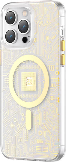 Kingxbar Geek Back Cover 0.3mm Gold (iPhone 14)