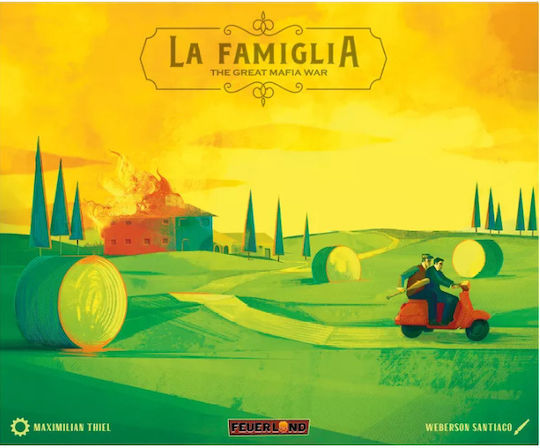 Επιτραπέζιο Παιχνίδι La Famiglia: The Great Mafia War για 4 Παίκτες 16+ Ετών (EN) Feuerland Spiele