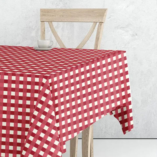 Sunshine Checkered 2024 Red 140x140cm
