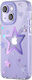 Kingxbar Heart Star Задна корица Силикон 0.3мм ...