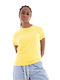 Ralph Lauren Γυναικείο T-shirt Κίτρινο