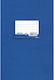 Uni Pap Notebook Hand Writting Practice Book (Picture Space) B5 50 Sheets Blue 1pcs