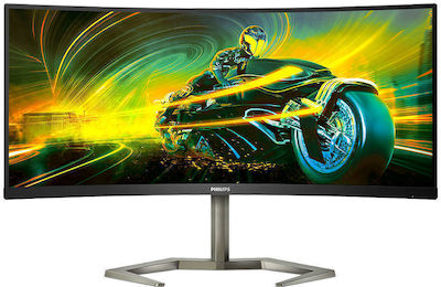 Philips 34M1C5500VA VA Curved Gaming Monitor 34" QHD 3440x1440 165Hz με Χρόνο Απόκρισης 4ms GTG