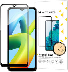 Wozinsky Full Face Tempered Glass Black for Xiaomi Redmi A1+