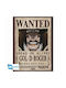 GB eye Poster One Piece - Wanted Gol D. Roger 38x52cm