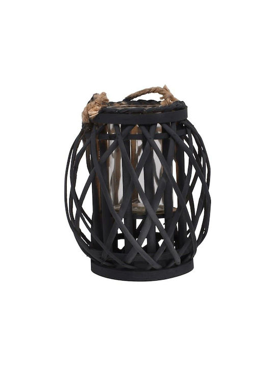 Fylliana Amare Felinar Bambus De masă Negru 19x19x34buc 1buc