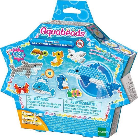 Epoch Toys Children's Craft Aquabeads Ocean Life for Children 4+ years old Years