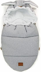 Beboulino Bunny Stroller Footmuff 95x50cm Grey