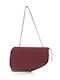 Irregular Geantă de damă De umăr Burgundy