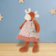 Moulin Roty Ζωάκι Charlotte από Ύφασμα με Ήχους για 6+ Μηνών