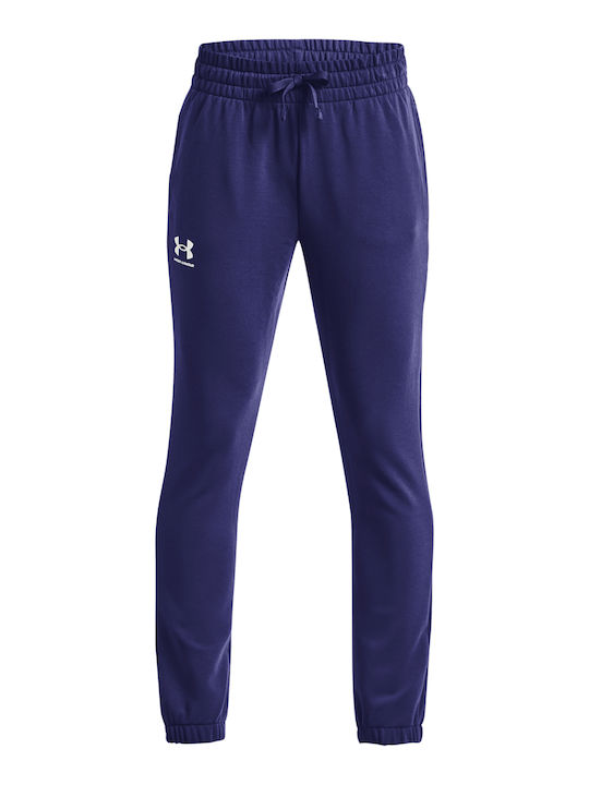 Under Armour Kids Sweatpants Blue