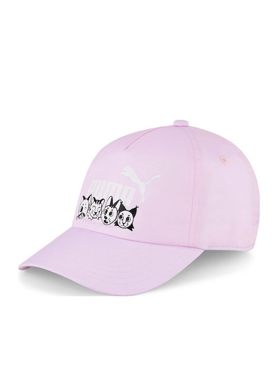 PUMA Kinderhut Jockey Stoff Rosa