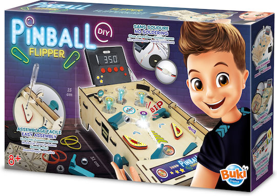 Buki Wooden Construction Toy Pinball for Children 8+ years old+ Years