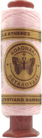 Petalouda Thread Sewing Kolonaki Art 325 Cotton in Pink color 92m