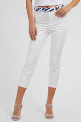 Guess Γυναικείο Jean Παντελόνι σε Skinny Εφαρμογή Λευκό