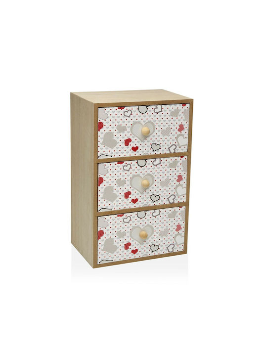 Versa Jewellery Box with Drawer 25x12x16cm