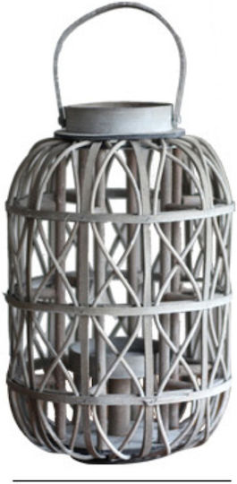 Etoile Φαναράκι Bamboo Επιδαπέδιο Γκρι 10x26x40εκ.