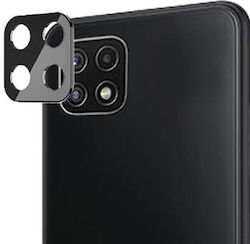 Techsuit Full Kameraschutz Gehärtetes Glas Black für das Galaxy A22 5G KF239929