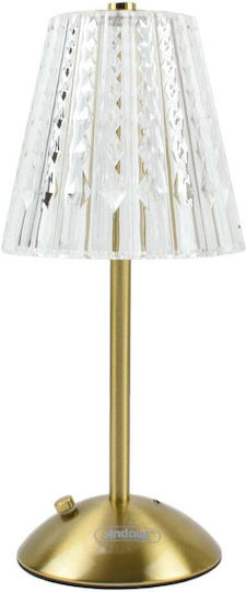 Andowl Διακοσμητικό Φωτιστικό LED Θερμό Λευκό 13x29εκ.