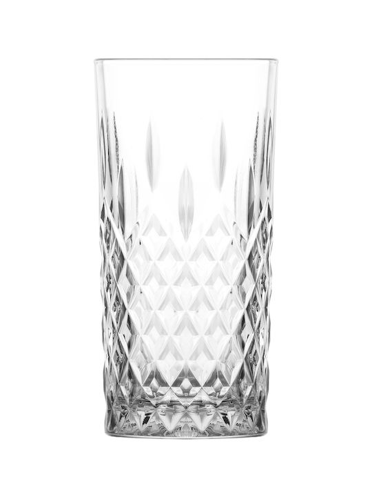 Gurallar Odini Gläser-Set Wasser aus Glas 356ml 6Stück
