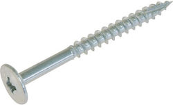 ArteLibre Holzbolzen Kreuzschlitz Metallisch mit Durchmesser M4.5 und Länge 50mm