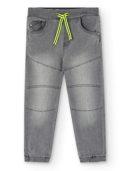 Boboli Boys Denim Trouser Gray