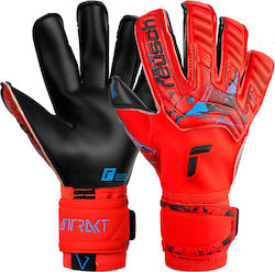Reusch Attrakt Gold X Evolution Cut Γάντια Τερματοφύλακα Ενηλίκων Κόκκινα