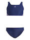 adidas Costum de baie pentru copii Bikini Albastru