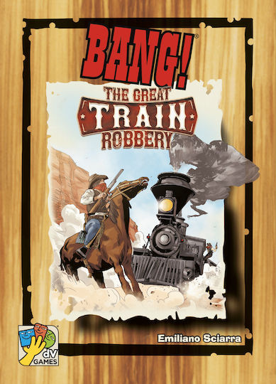 Разширение на играта Bang - The Great Train Robbery за 4-7 играчи 8+ години (EN) Da Vinci Games