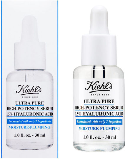 Kiehl's Ultra Pure High Potency Αντιγηραντικό Serum Προσώπου με Υαλουρονικό Οξύ 30ml
