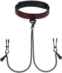 Fifty Shades of Grey BDSM Accessory Sweet Anticipation Collar Nipple Clamps Red Fifty Shades of Grey BDSM Accessory Sweet Anticipation Collar Nipple Clamps Red
