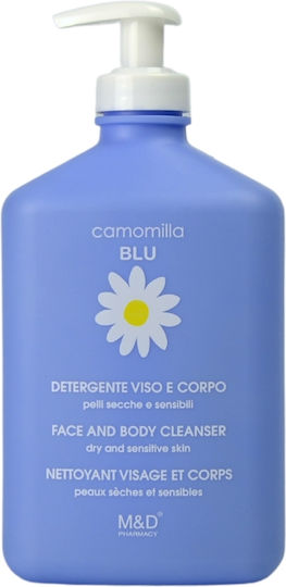 Camomilla BLU Blu Face & Body Cleanser Bubble Bath with Chamomile Soothing 500ml