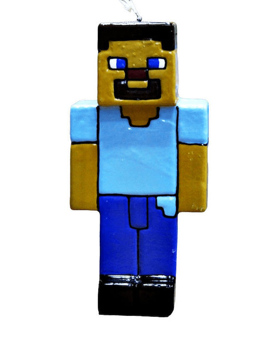 Minecraft Λαμπάδα Minecraft Μπλε (Διάφορα Σχέδια)