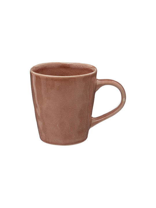 Atmosphera Zoe Ceramic Cup Brown 350ml