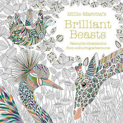 Batsford Carte de colorat Anti-Stress Millie Marotta's Brilliant Beasts