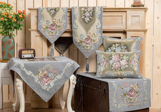 Liolios Home Liolios Home Zierkissen Sofakissen Grau 45x45cm
