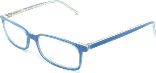 Benetton Kindlich Kunststoff Brillenrahmen Blau BEN391 R97