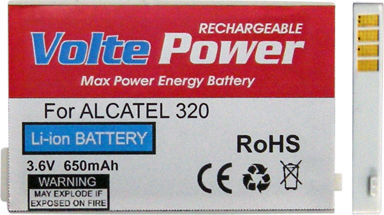 Alcatel V14479 Kompatibler Ersatzakku 650mAh für Alcatel 320