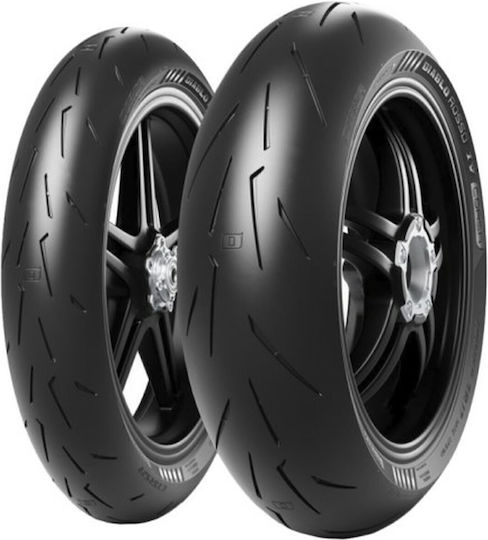 Pirelli Diablo Rosso IV Corsa 200/55ZR17 W On-Road Λάστιχο Μοτοσυκλέτας Πίσω