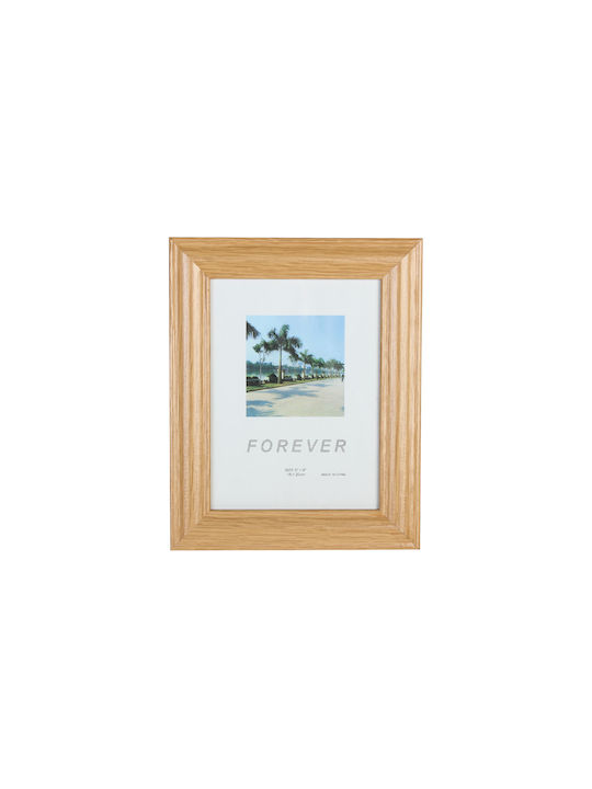 Keskor Photo Frame Plastic 15x20cm with Beige Frame