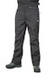 Trespass Hemic SoftShell Men's Hiking Long Trousers Black