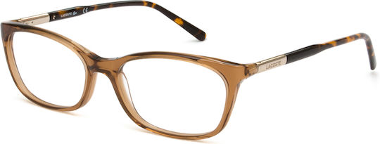 Lacoste Weiblich Kunststoff Brillenrahmen Braun L2900-232