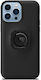 Quad Lock Silicone Back Cover Black (iPhone 13)