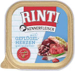 Rinti Kennerfleisch Nassfutter Hunde in Tablett mit Geflügel ohne Getreide 300gr