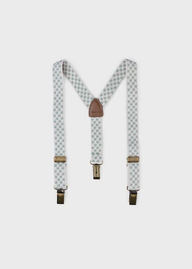 Abel & Lula Kinder Hosenträger in Beige Farbe mit 3 Clips